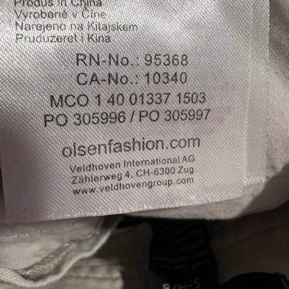 Olsen Europe Anna wide leg linen pants - Picture 5 of 11